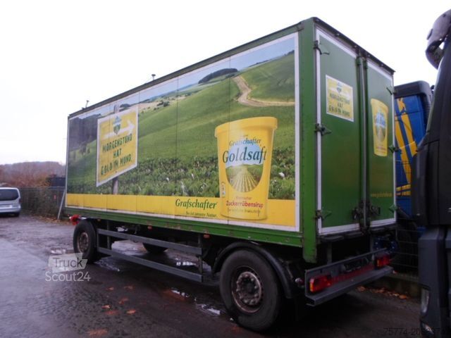 Remorque à caisse ACKERMANN-FRUEHAUF KOFFER ANHÄNGER