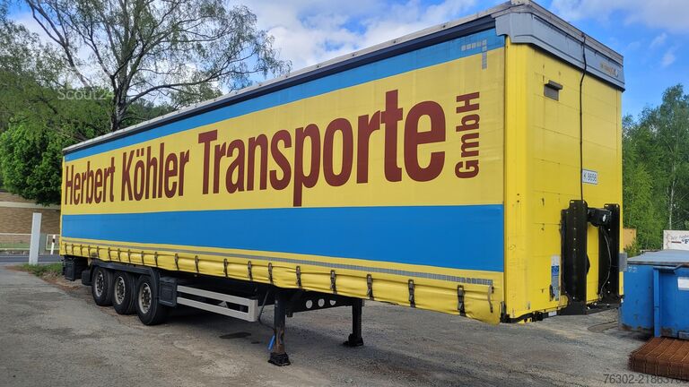 Platform Kögel Standard Portaltüren Edscha Liftachse