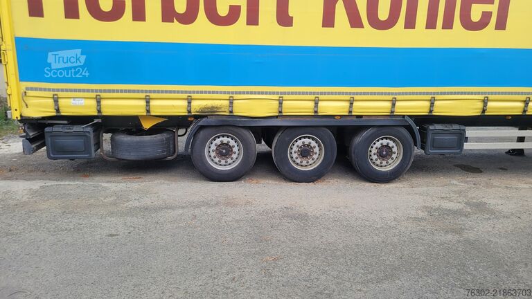 Platform Kögel Standard Portaltüren Edscha Liftachse