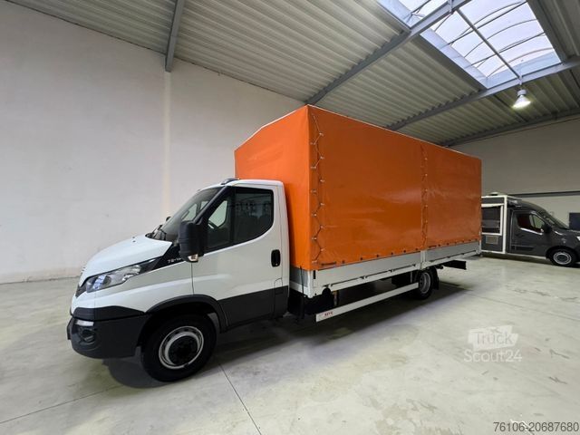 Dodávka s plachtovou bočnicou IVECO Daily 72C18 Pritsche Plane *Ahk*Kamera*Navi*