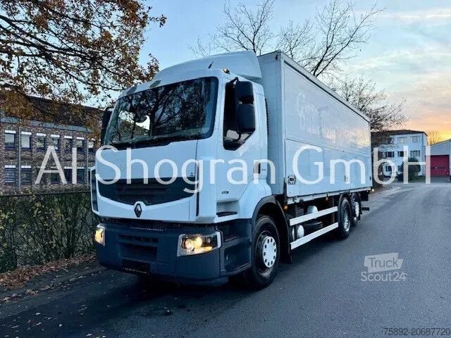Renault Premium 410 6x2/Dzērienu pārvadāšanas kravas auto/Euro 4/Aizmugurējais pacēlājs Renault Premium 410 6x2/Getränkewagen/Eu4/LBW
