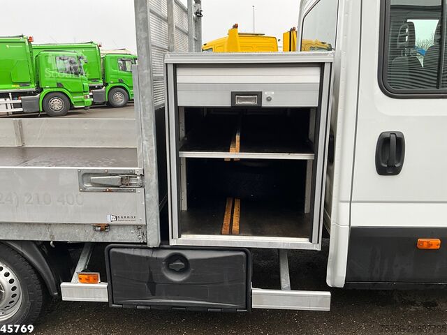 Camion de gunoi Iveco Daily 35S17D Kipper 7 persoons Just 95.281 km!