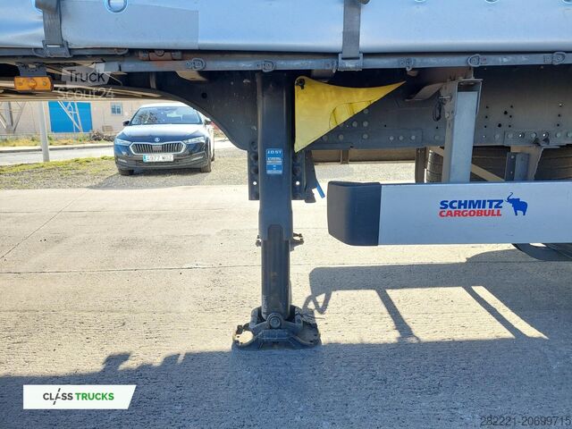Offener Sattelanhänger mit Plane SCHMITZ CARGOBULL SCS24/L Varios