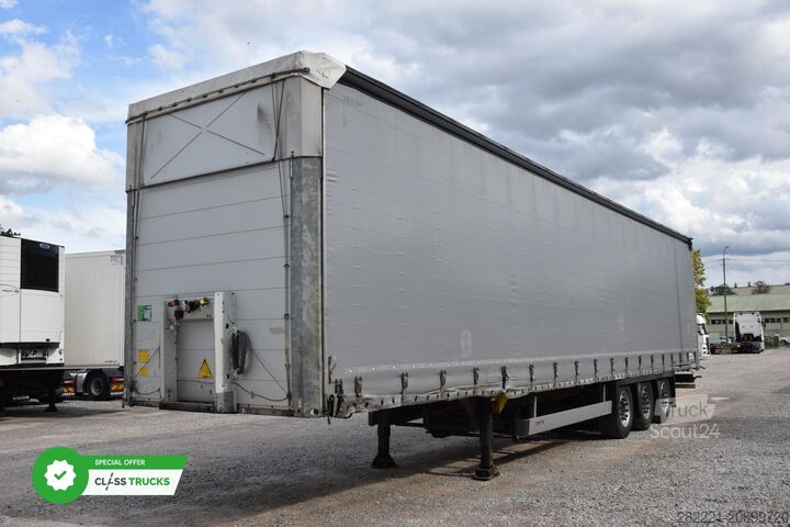 Offener Sattelanhänger mit Plane SCHMITZ CARGOBULL SCS24/L Varios