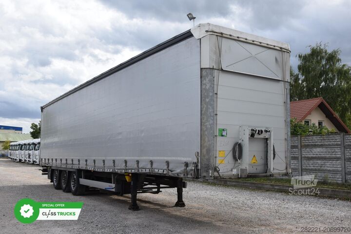 Offener Sattelanhänger mit Plane SCHMITZ CARGOBULL SCS24/L Varios