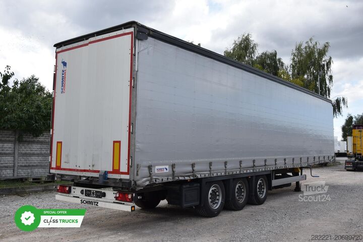 Offener Sattelanhänger mit Plane SCHMITZ CARGOBULL SCS24/L Varios