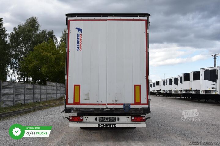 Offener Sattelanhänger mit Plane SCHMITZ CARGOBULL SCS24/L Varios