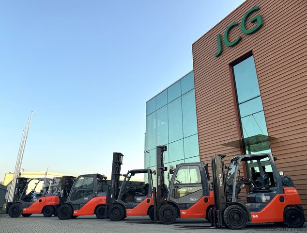 Keturratis šakinis krautuvas Mitsubishi FD35NT /Diesel/Only 6012 hours/New Price