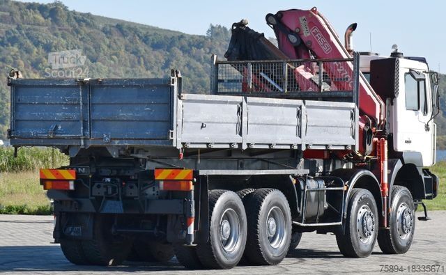 Tovornjak prekucnik MAN 41.460 * KRAN * 8x8 ! TOPZUSTAND