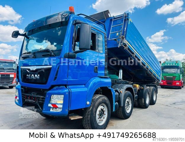 Dreiseitenkipper LKW MAN TGS 35.400 M 8x4 BB Dautel Alu *Retarder/15m³