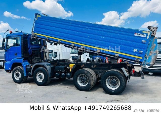 Dreiseitenkipper LKW MAN TGS 35.400 M 8x4 BB Dautel Alu *Retarder/15m³