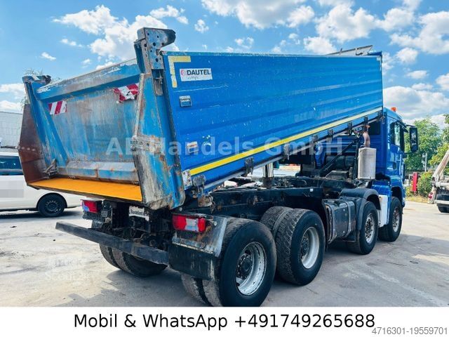 Dreiseitenkipper LKW MAN TGS 35.400 M 8x4 BB Dautel Alu *Retarder/15m³