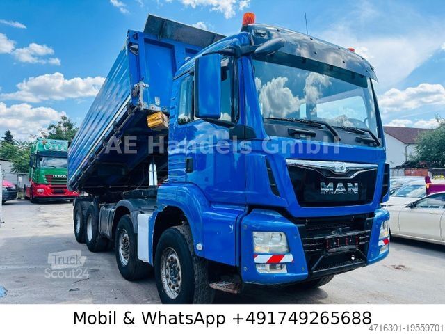 Dreiseitenkipper LKW MAN TGS 35.400 M 8x4 BB Dautel Alu *Retarder/15m³