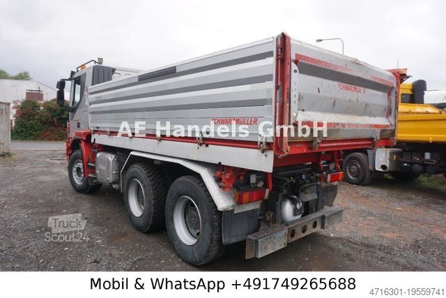 Camion-benne tricar IVECO Trakker 500 BL 6x4 *Retarder/11m³/Wechselkipper