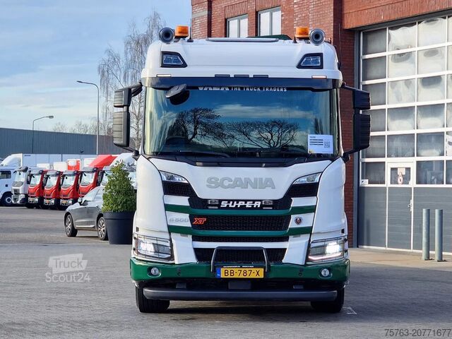 Sistema a braccio con gancio Scania G500 XT 8x4*4 - HMF 2820K Crane - AJK 20T Hookl...