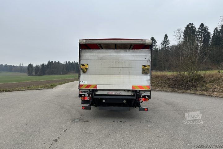 Camión plataforma con toldo Volvo FLL-280 4x2R Plane / HB / Swiss-Vehicle