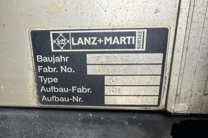 Camión plataforma con toldo Volvo FLL-280 4x2R Plane / HB / Swiss-Vehicle