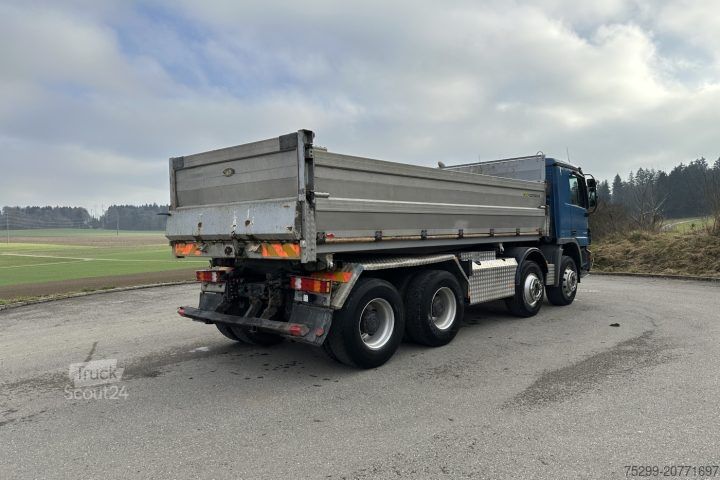 Camión volquete trilateral Mercedes-Benz Actros 3244 8x4 SWS Meiller / Swiss-Vehicle
