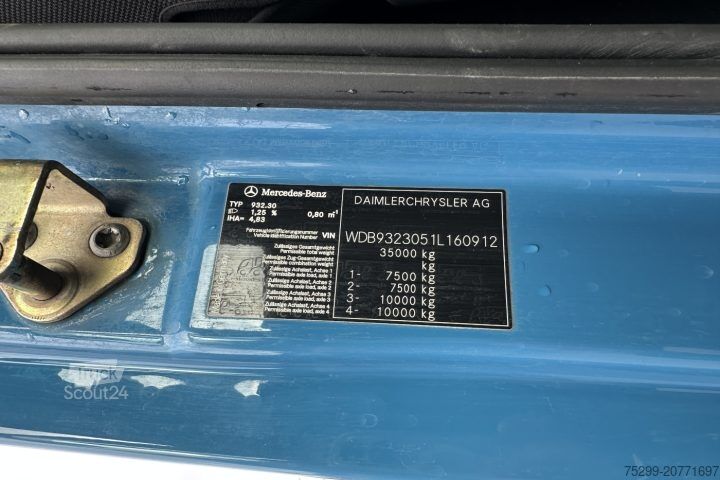 Camión volquete trilateral Mercedes-Benz Actros 3244 8x4 SWS Meiller / Swiss-Vehicle