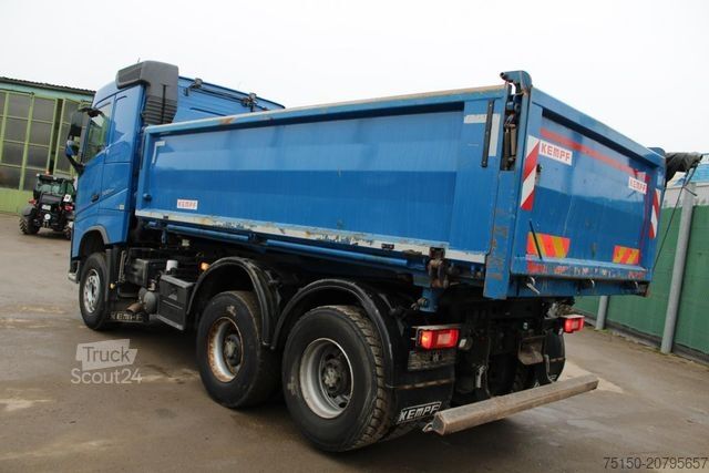 Τρίπλευρο ανατρεπόμενο φορτηγό VOLVO FH 500 6x4 BL - KEMPF BORDMATIK Nr.: 246