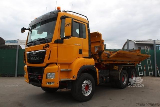 Τρίπλευρο ανατρεπόμενο φορτηγό MAN TGS 26.500 6x4 BB MOTOR ÜBERHOLT Nr.: 140