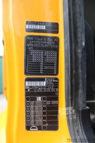 Τρίπλευρο ανατρεπόμενο φορτηγό MAN TGS 26.500 6x4 BB MOTOR ÜBERHOLT Nr.: 140