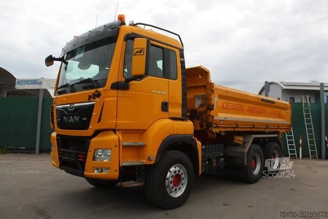 Τρίπλευρο ανατρεπόμενο φορτηγό MAN TGS 26.500 6x4 BB MOTOR ÜBERHOLT Nr.: 140