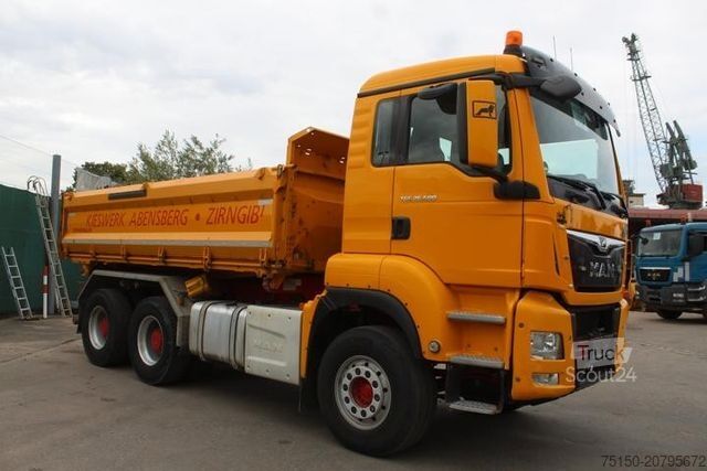 Τρίπλευρο ανατρεπόμενο φορτηγό MAN TGS 26.500 6x4 BB MOTOR ÜBERHOLT Nr.: 140