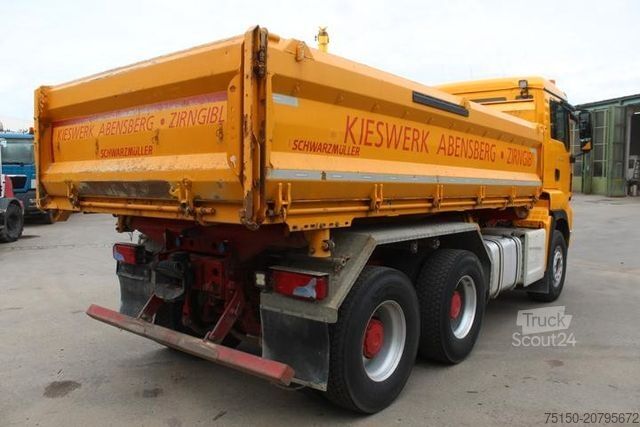 Τρίπλευρο ανατρεπόμενο φορτηγό MAN TGS 26.500 6x4 BB MOTOR ÜBERHOLT Nr.: 140