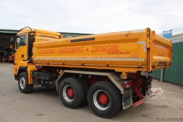 Τρίπλευρο ανατρεπόμενο φορτηγό MAN TGS 26.500 6x4 BB MOTOR ÜBERHOLT Nr.: 140