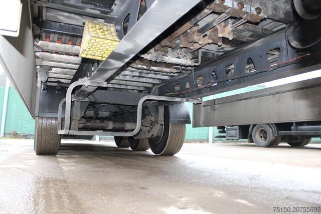 Odprta polprikolica s ponjavo PEISCHL 3 ESPOS - Schubboden 92 m³ Nr.: 752