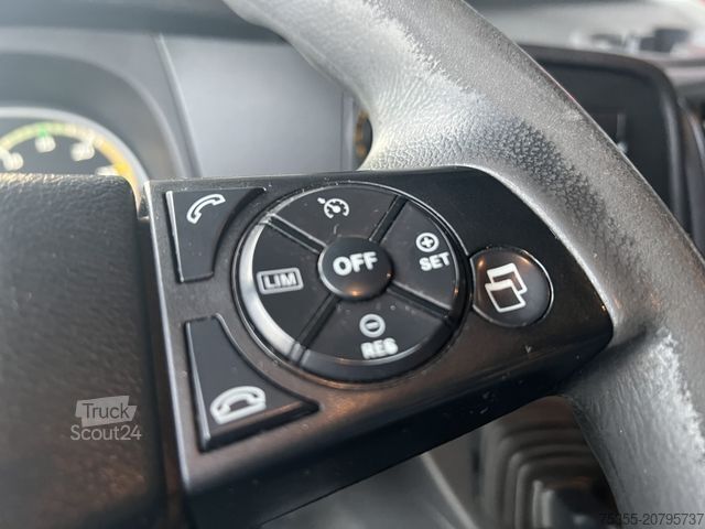 Tentinė platforma sunkvežimis MERCEDES-BENZ Atego 1530 Klima Motorbremse Tempomat 7,35m +LBW