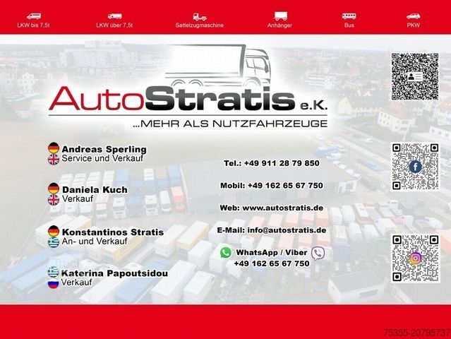 Tentinė platforma sunkvežimis MERCEDES-BENZ Atego 1530 Klima Motorbremse Tempomat 7,35m +LBW