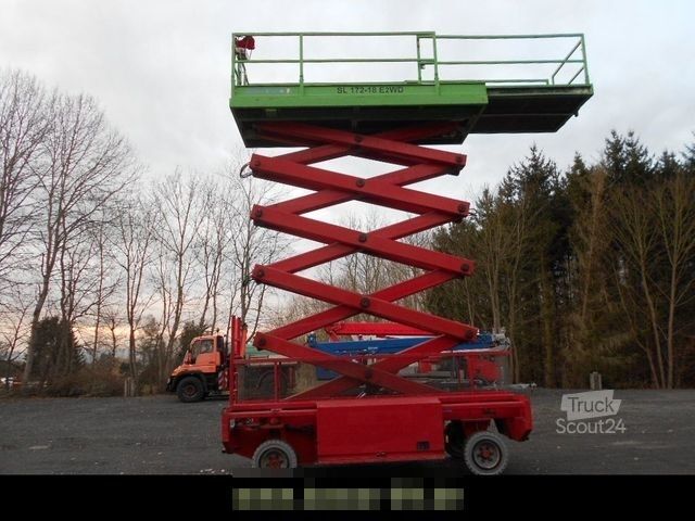 Munkaplatform Liftlux SL172-18E2WD, Scherenbühne 19,2 m