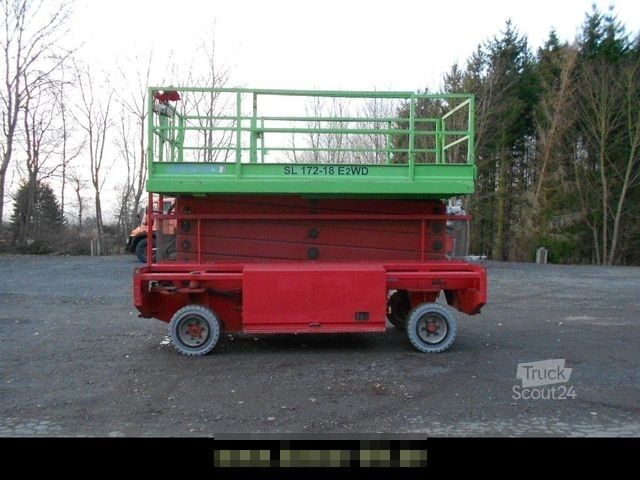 Munkaplatform Liftlux SL172-18E2WD, Scherenbühne 19,2 m