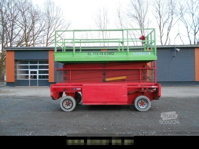 Munkaplatform Liftlux SL172-18E2WD, Scherenbühne 19,2 m