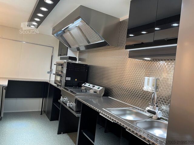 Търговски ремарке, нова каравана за храни Pizzawagen,Pommes,Nudel, Kurze Lieferzeit