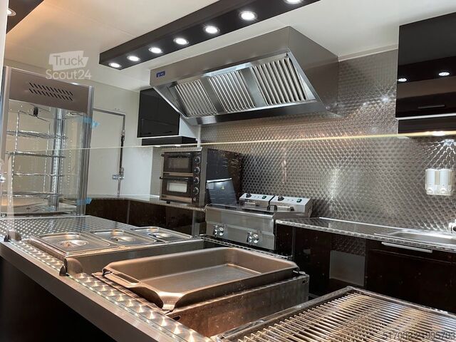 Търговски ремарке, нова каравана за храни Pizzawagen,Pommes,Nudel, Kurze Lieferzeit