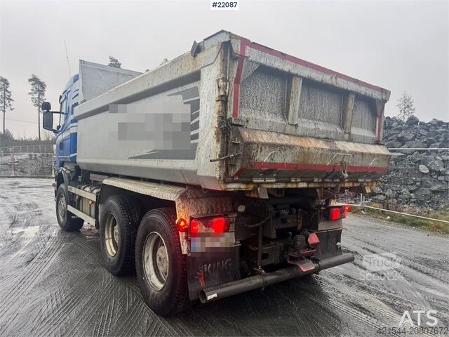 Sklápač Scania R560 6x4 tipper truck, snow plough equipped, with
