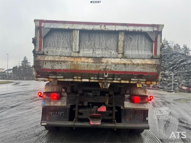 Sklápač Scania R560 6x4 tipper truck, snow plough equipped, with