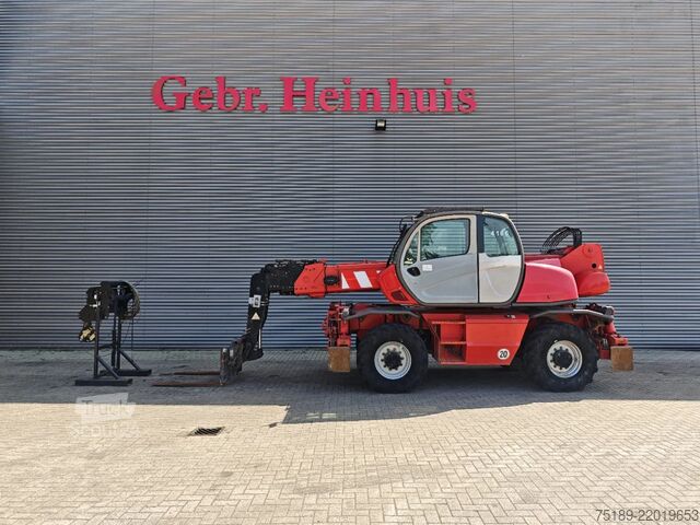 Rotační teleskopický manipulátor Manitou MRT 2150+ Radio Remote Forks + Winch!