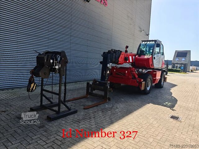 Rotační teleskopický manipulátor Manitou MRT 2150+ Radio Remote Forks + Winch!