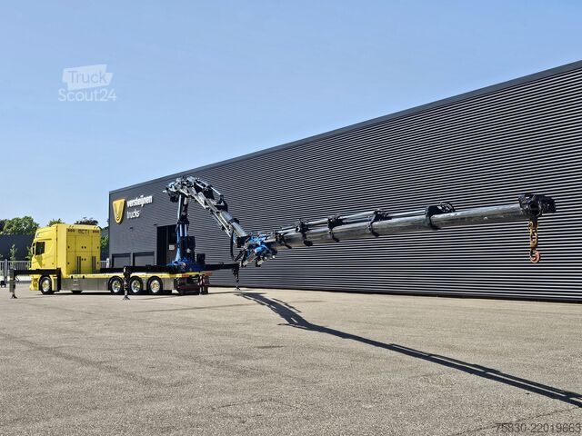 Laadplatform Scania S580 V8 / 8x4 / FASSI 115 t/m CRANE / RETARDER