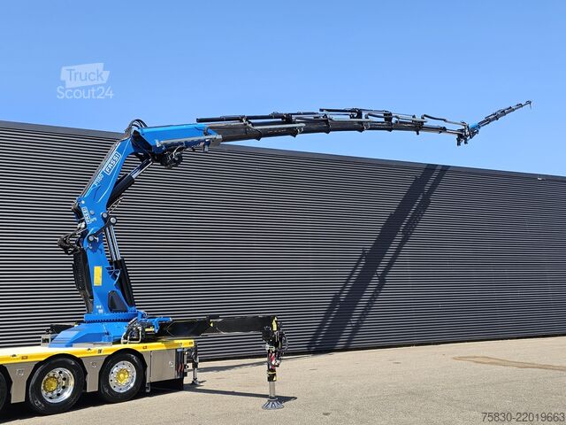 Laadplatform Scania S580 V8 / 8x4 / FASSI 115 t/m CRANE / RETARDER