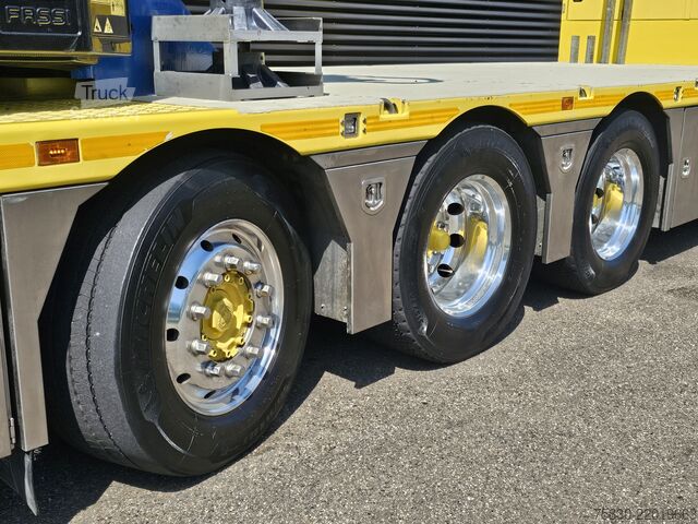 Laadplatform Scania S580 V8 / 8x4 / FASSI 115 t/m CRANE / RETARDER
