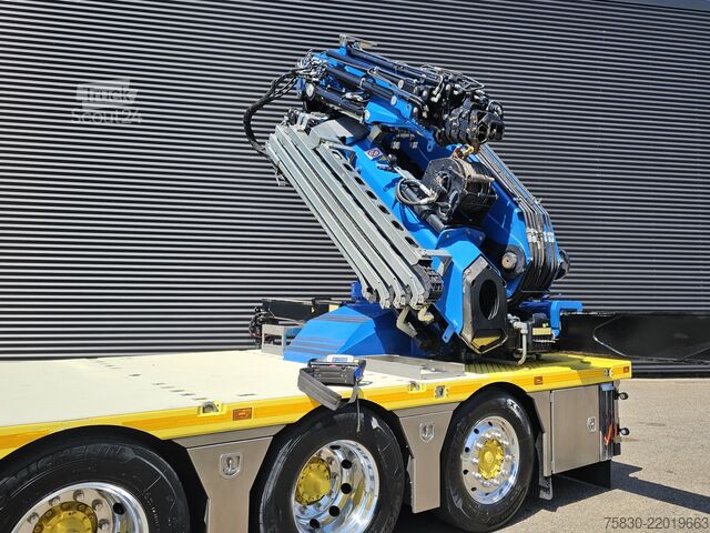Laadplatform Scania S580 V8 / 8x4 / FASSI 115 t/m CRANE / RETARDER