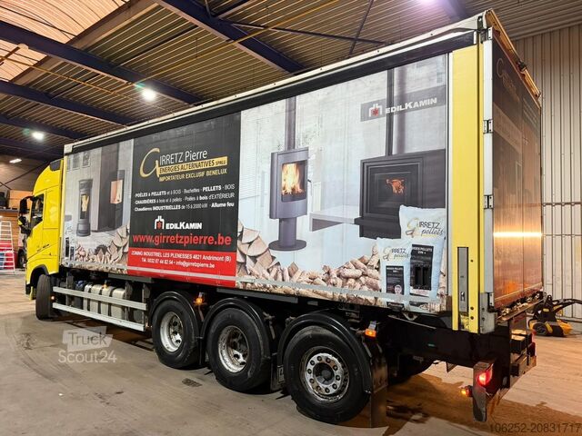 Schiebeplane Volvo FH 460 8x4 TRIDEM CURTAINSIDE BOX 8m50 / BDF / ...