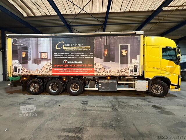 Schiebeplane Volvo FH 460 8x4 TRIDEM CURTAINSIDE BOX 8m50 / BDF / ...