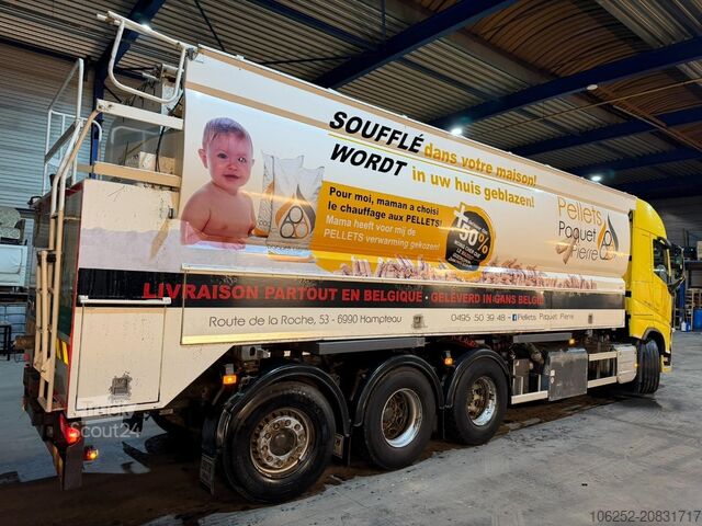 Schiebeplane Volvo FH 460 8x4 TRIDEM CURTAINSIDE BOX 8m50 / BDF / ...