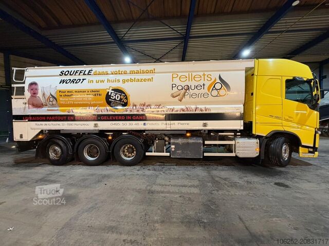 Schiebeplane Volvo FH 460 8x4 TRIDEM CURTAINSIDE BOX 8m50 / BDF / ...